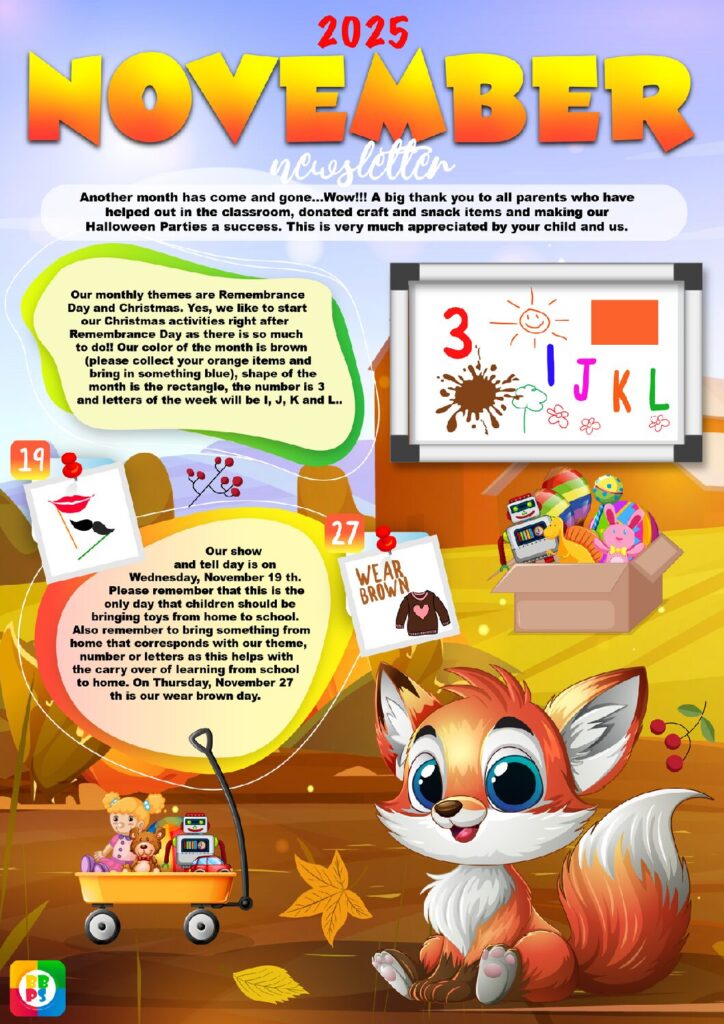 November Newsletter 2025 – Newsletter